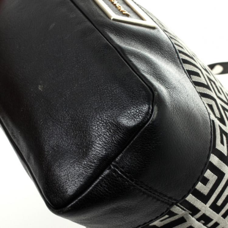 Pre Owned Givenchy Black Monogram Hobo Bag