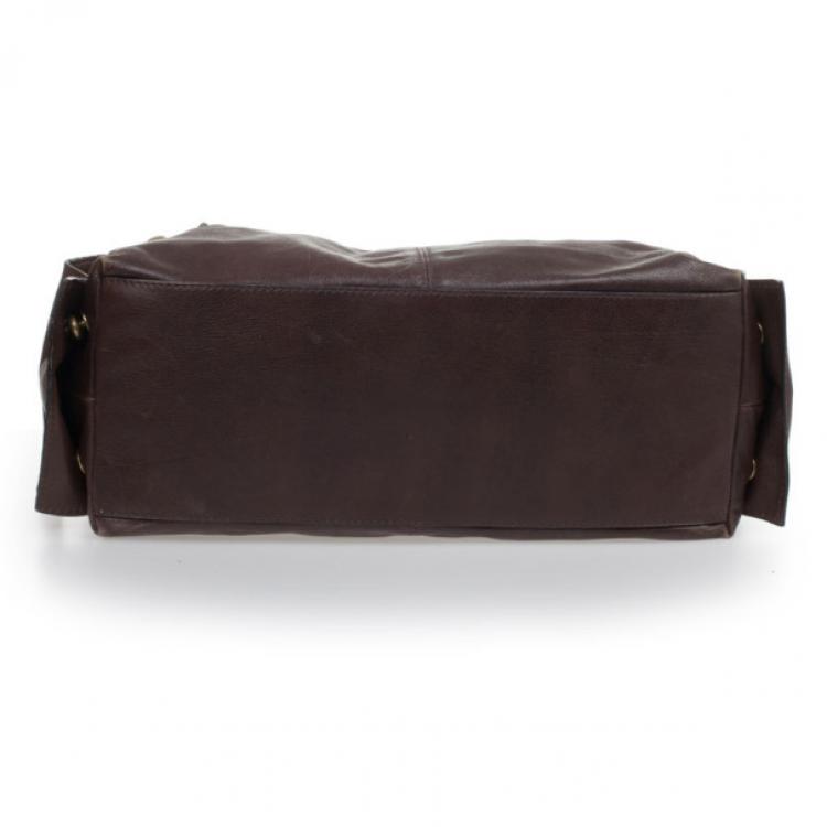 Pre Owned Givenchy Brown Calfskin Large Tote Bag