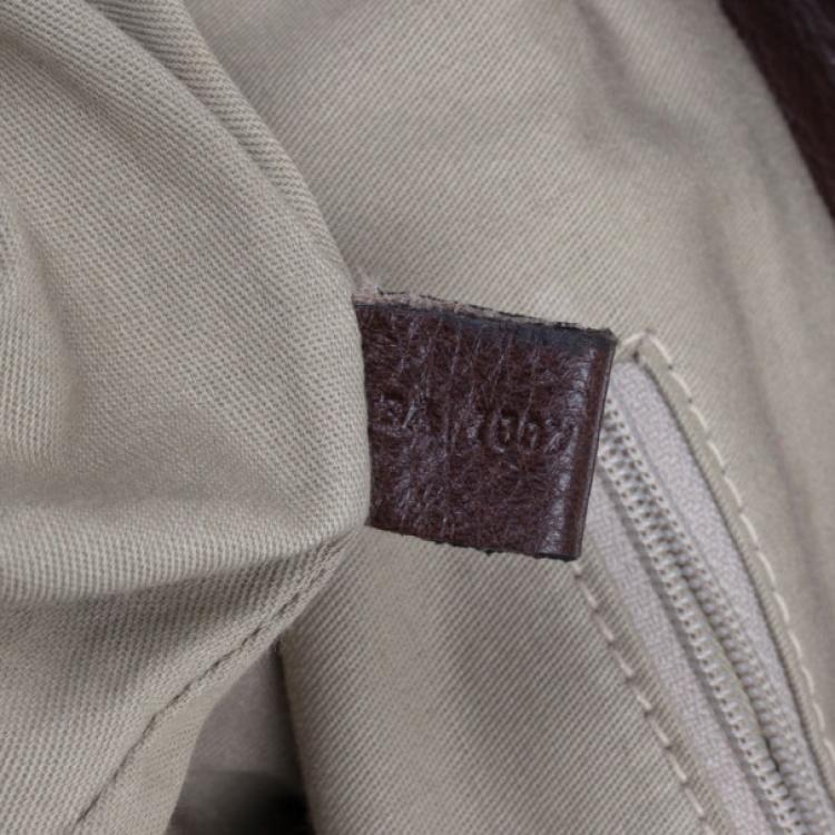 Pre Owned Givenchy Brown Calfskin Large Tote Bag