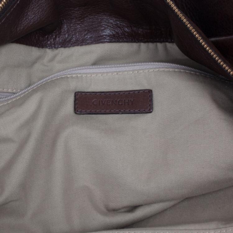Pre Owned Givenchy Brown Calfskin Large Tote Bag