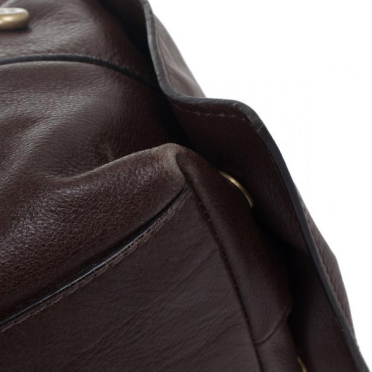 Pre Owned Givenchy Brown Calfskin Large Tote Bag