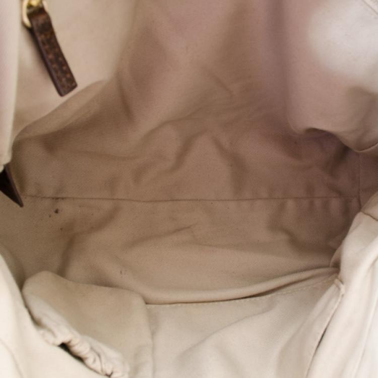 Pre Owned Givenchy Denim Monogram Satchel