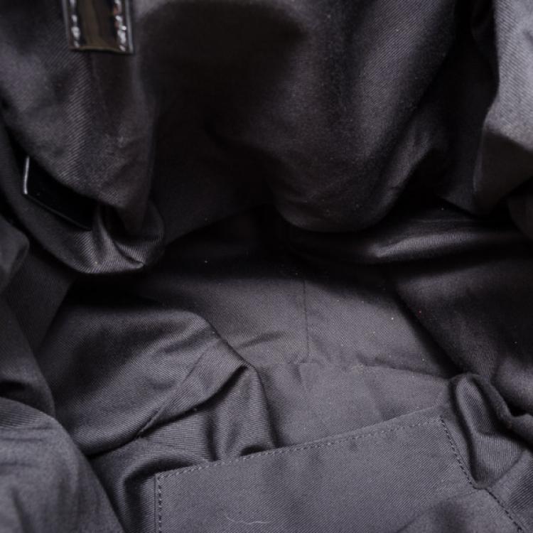 Pre Owned Givenchy Monogram Canvas Logo Hobo