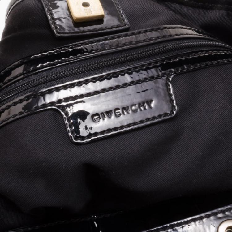Pre Owned Givenchy Monogram Canvas Logo Hobo