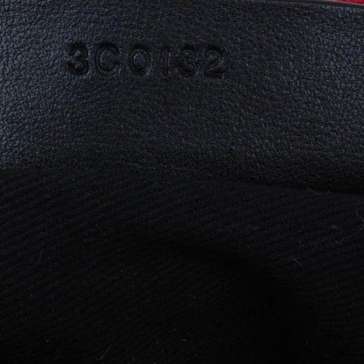 Pre Owned Givenchy Red Leather Medium Antigona Satchel Bag