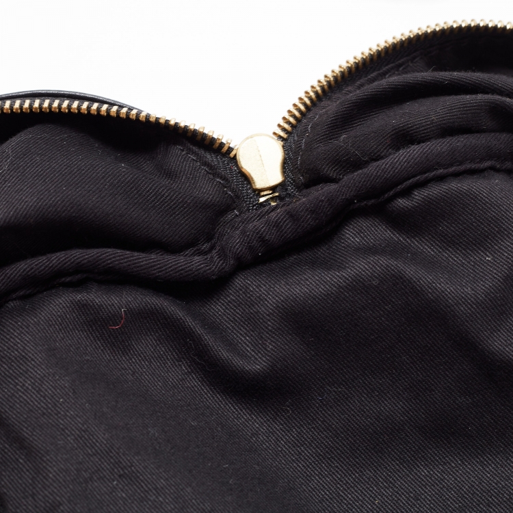 Pre Owned Givenchy Black Leather Satchel