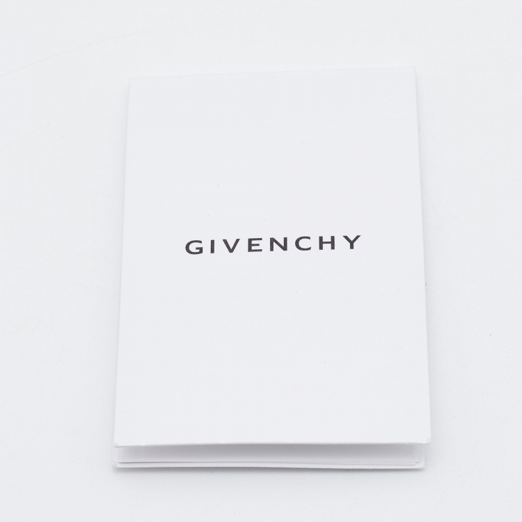 Pre Owned Givenchy Off White Leather Medium Chain Hobo