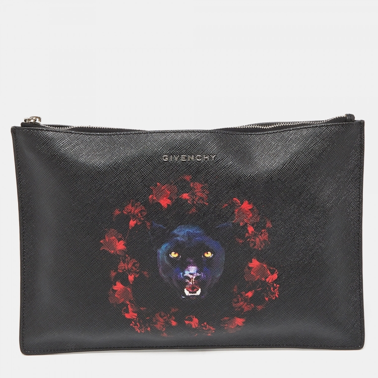 Givenchy Parfums Tote Handbag Purse Faux Leather Black | eBay