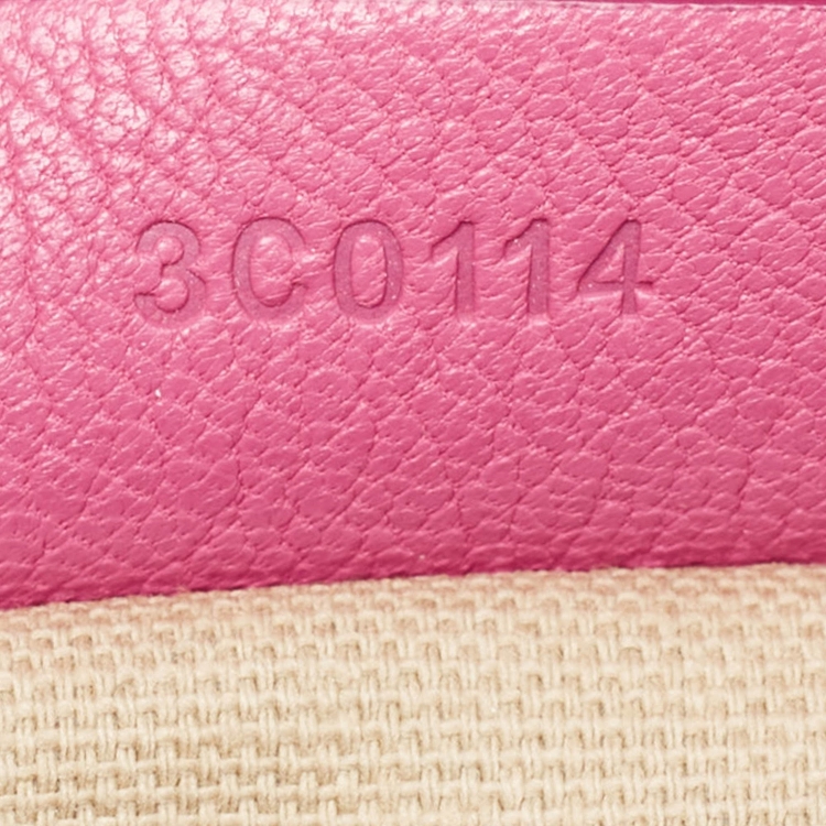Pre Owned Givenchy Fuchsia Leather Mini Antigona Satchel