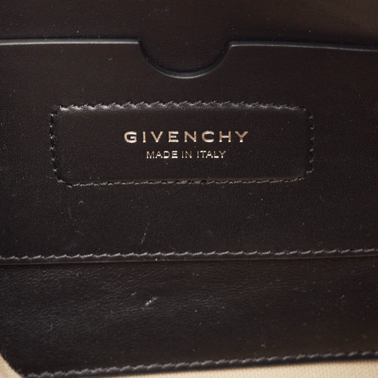 Pre Owned Givenchy Black Leather Small Soft Antigona Satchel