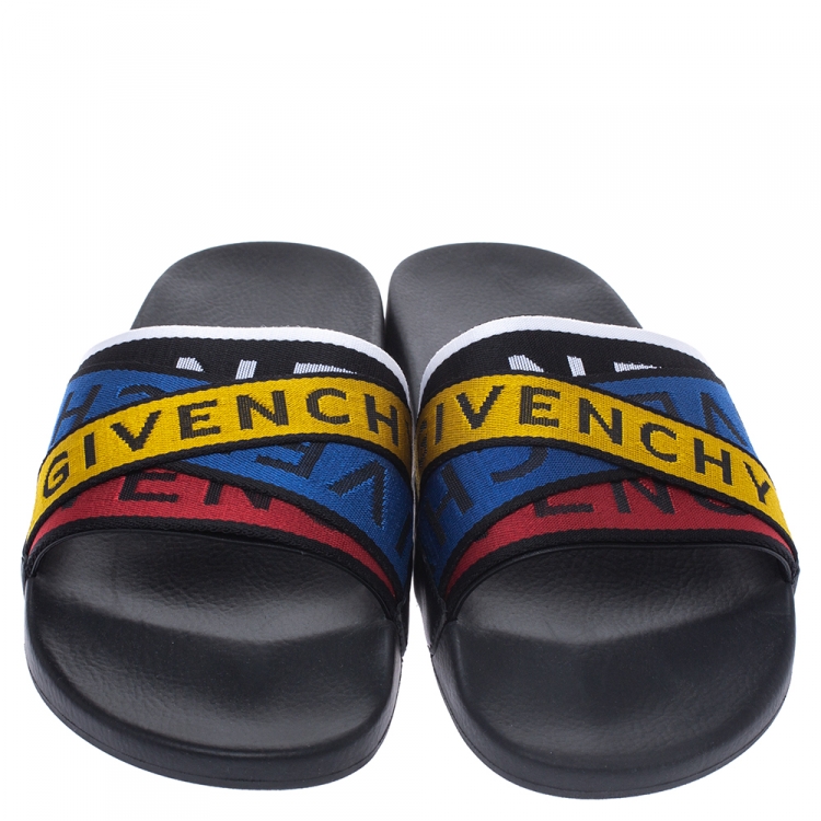 givenchy slides multicolor