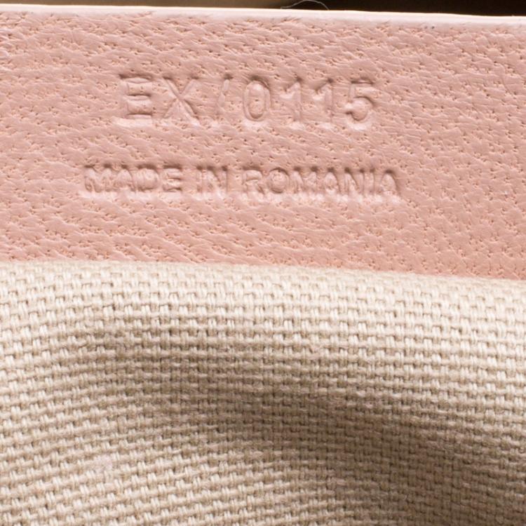 Pre Owned Givenchy Blush Pink Leather Backpack Bag