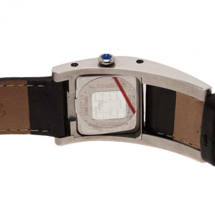 Pre Owned Givenchy Black Stainless Steel Classic Women's Wristwatch 25MM