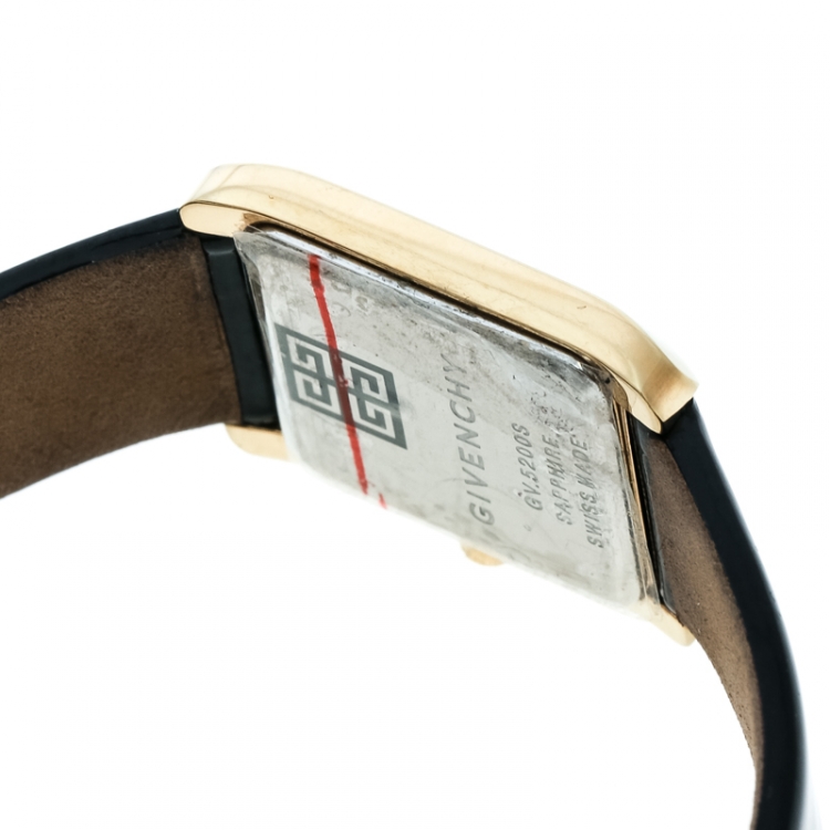 Pre Owned Givenchy Gold Plated Steel GV.5200S Women's Wristwatch 22 mm
