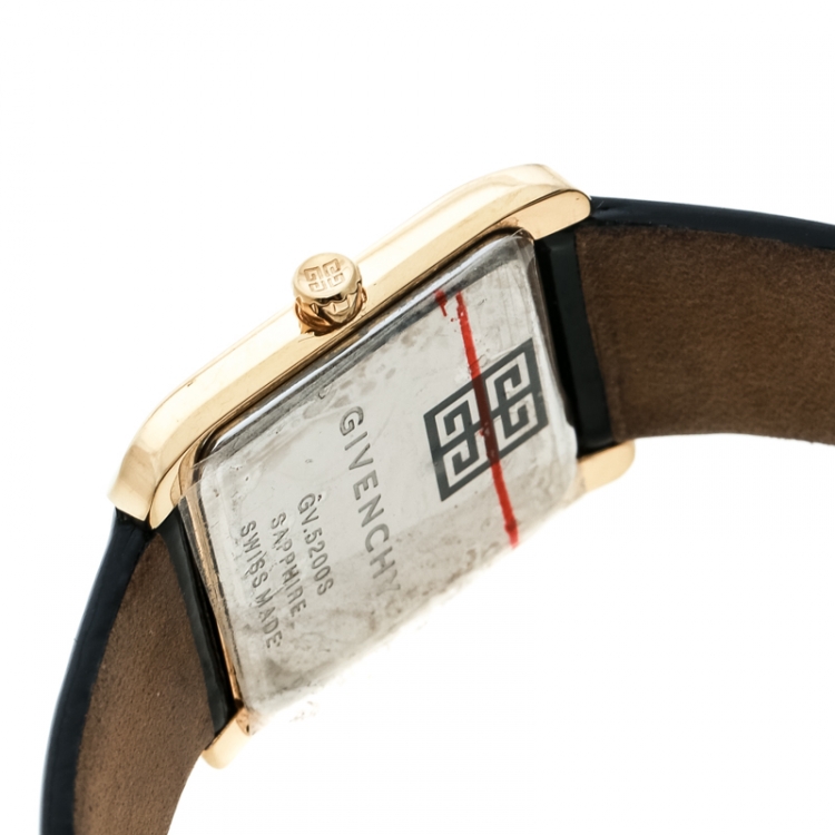 Pre Owned Givenchy Gold Plated Steel GV.5200S Women's Wristwatch 22 mm