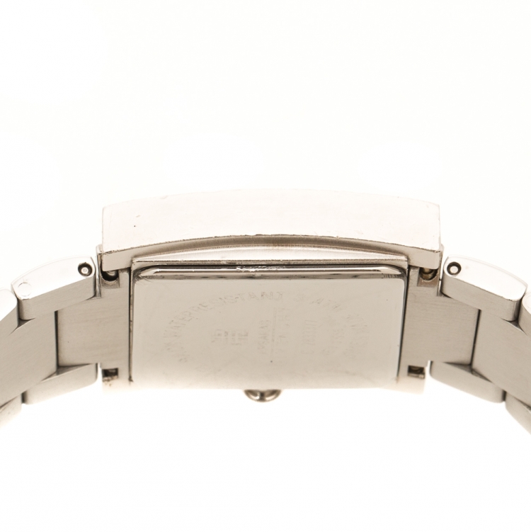 Pre Owned Givenchy Peach Stainless Steel Apsaras Women's Wristwatch 27 mm