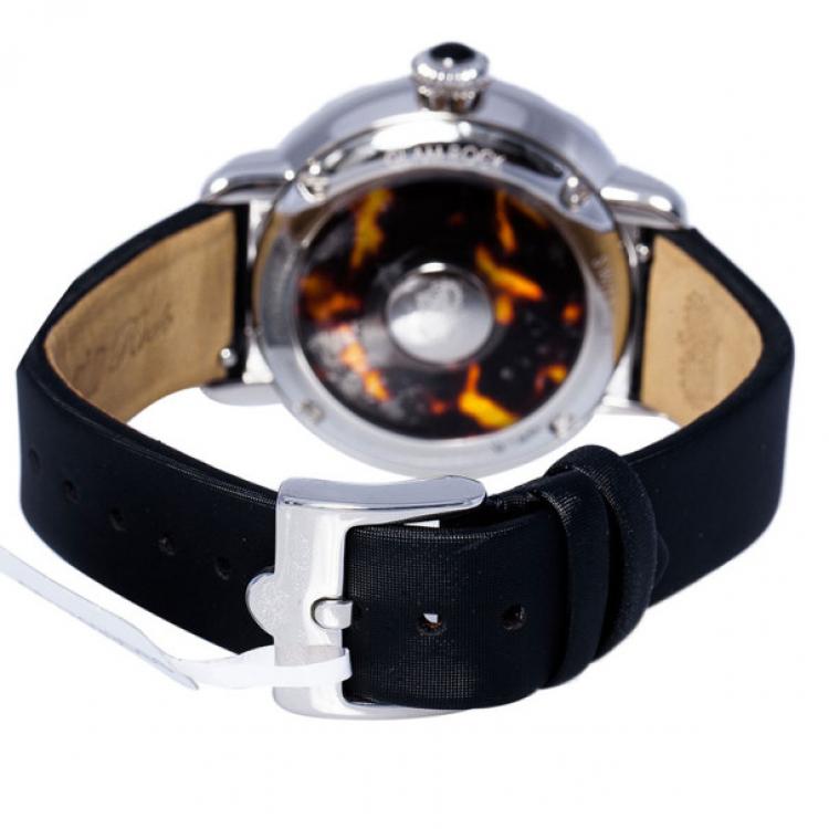 Pre Owned Glam Rock Diamond Stainless Steel Bal Harbour GR77033DSS Women's Wristwatch 40MM