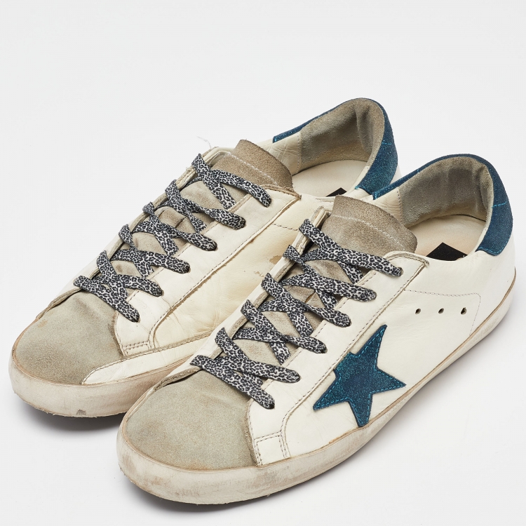 【関税&送料込】Golden Goose Grey Suede Super-Star Low-Top S Golden Goose Grey suede Super-star low-top sneaker | TheDoubleF
