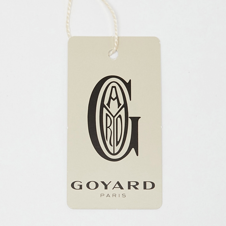 Pre Owned Goyard Brown Goyardine Coated Canvas and Leather Saint Sulpice Card Holder