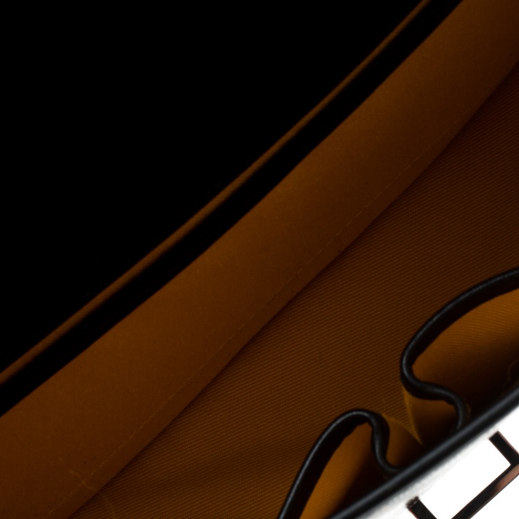 Pre Owned Goyard Black Coated Canvas and Leather Crossbody Bag