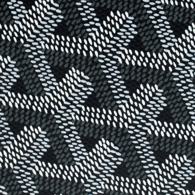 Pre Owned Goyard Goyardine Grey Coated Canvas Flap Continental Wallet