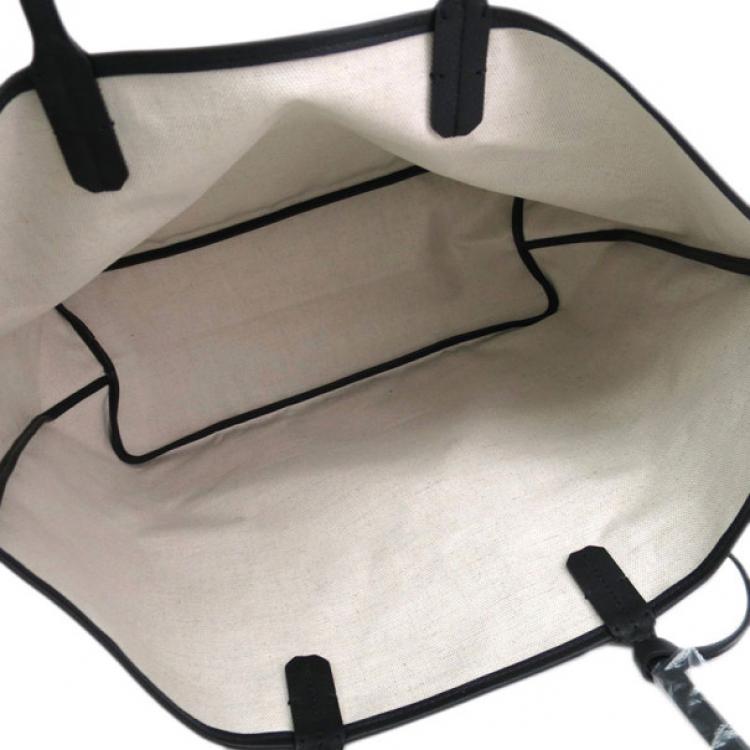 Pre Owned Goyard Black Canvas Saint Louis Tote PM