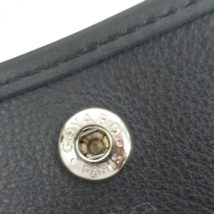 Pre Owned Goyard Black Canvas Saint Louis Tote PM