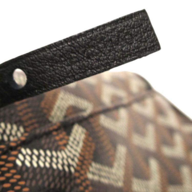 Pre Owned Goyard Black Canvas Saint Louis Tote PM