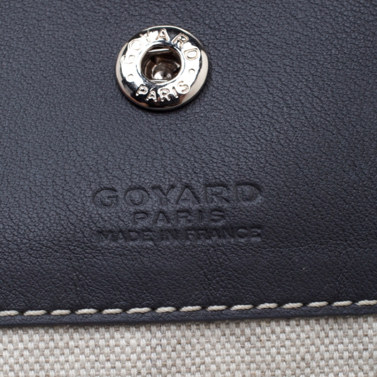 Pre Owned Goyard Saint Louis Grey Coated Canvas GM Tote 