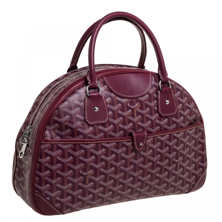 goyard burgundy