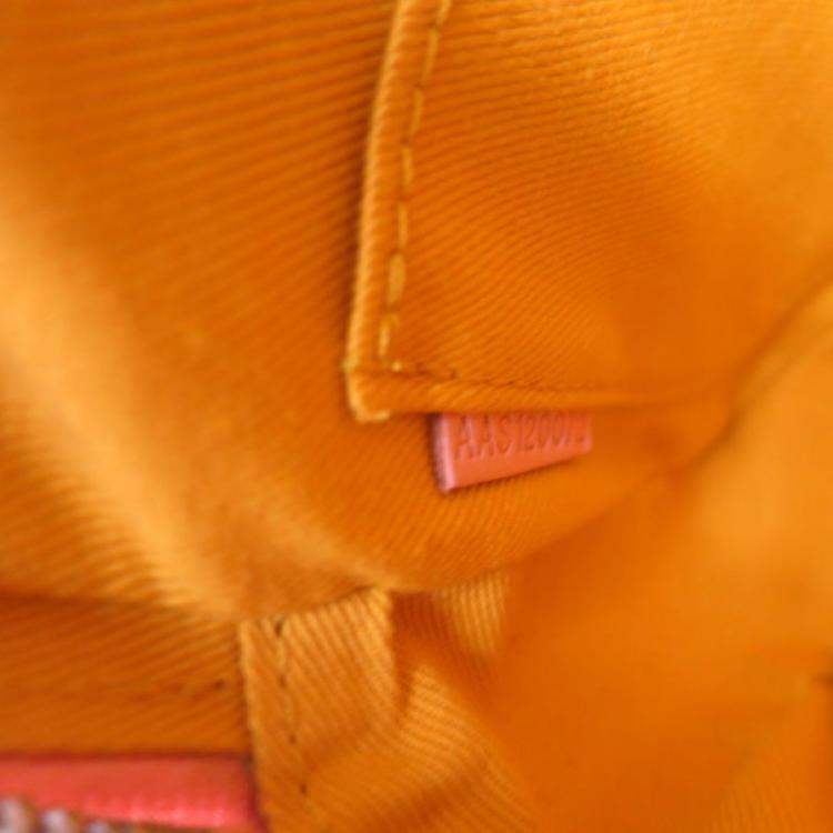 Pre Owned Goyard Pink Canvas Yona PM