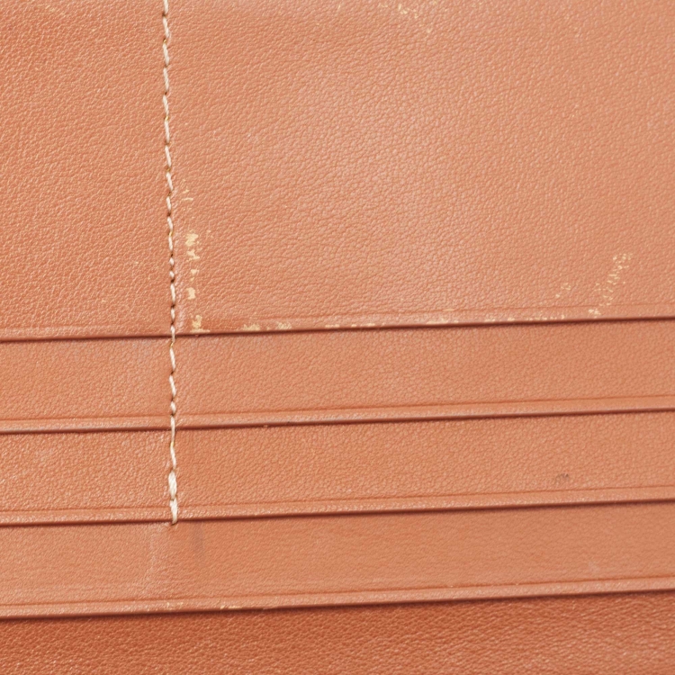 Pre Owned Goyard Black/Brown Goyardine Coated Canvas Richelieu Wallet