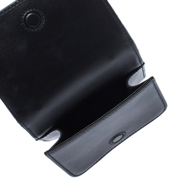 Pre Owned Gucci Black GG Marmont Matelasse Leather Animal Stud Belt Accessory