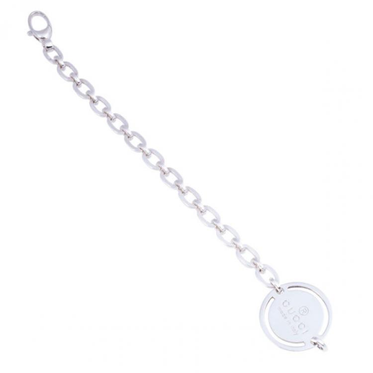 Gucci Women's Sterling Silver Chain Bracelet