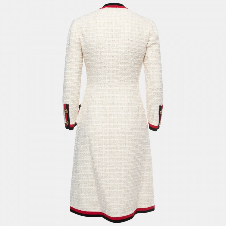 Gucci tweed dress best sale