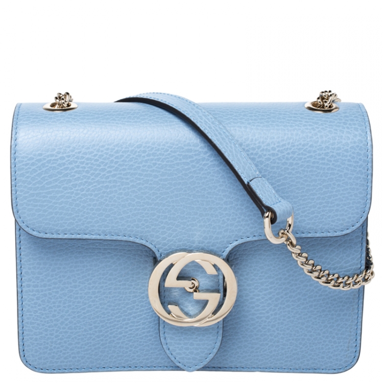 light blue gucci purse