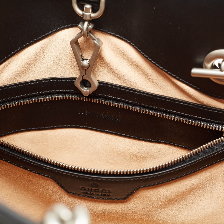 Pre Owned Gucci Multi Matelasse Leather GG Marmont Chain Tote