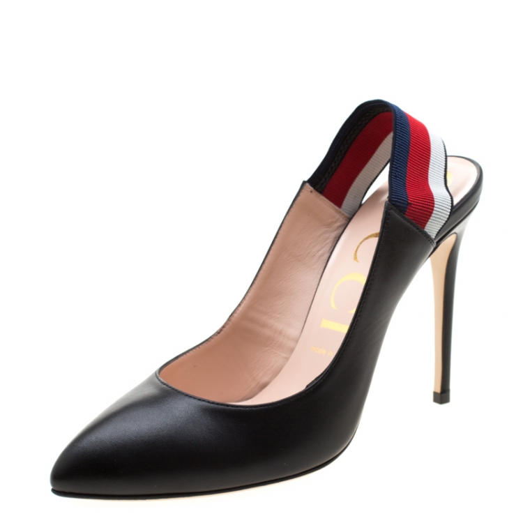 Gucci cheap sylvie slingback