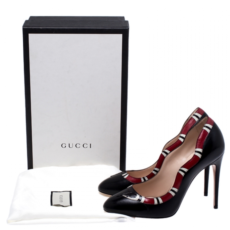 gucci snake heels