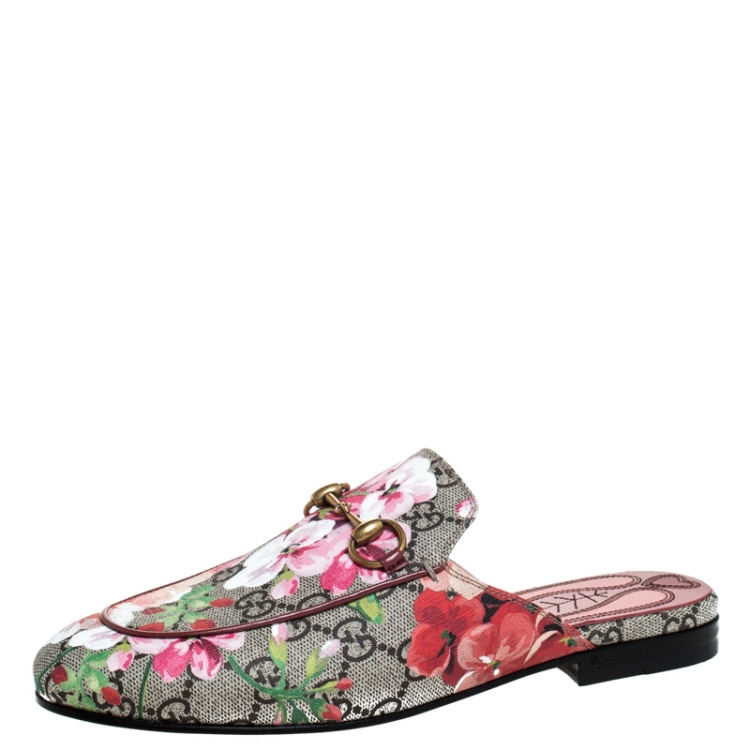 gucci princetown blooms