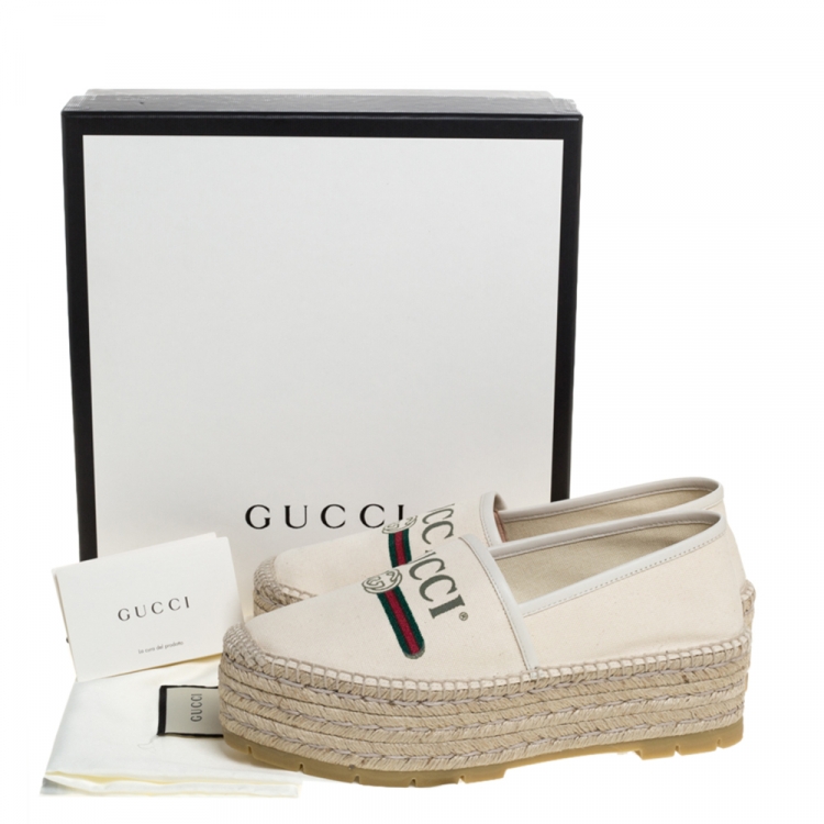 spanish villa canvas platform women's espadrilles