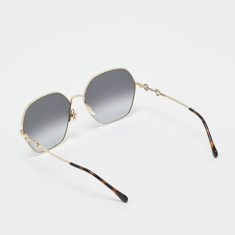サングラス Gucci GG1335S 001 Sunglasses Horsebit Sunglasses Gucci GG1335S - Mia Burton