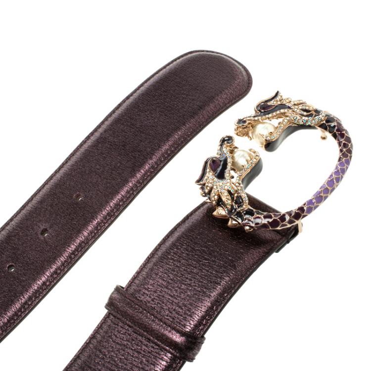 gucci dragon belt