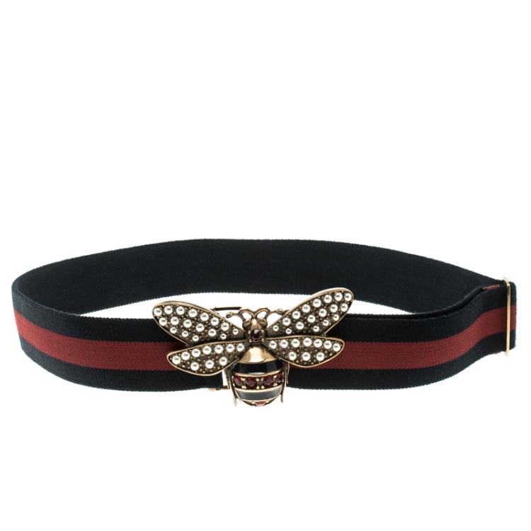 gucci women's butterfly belt