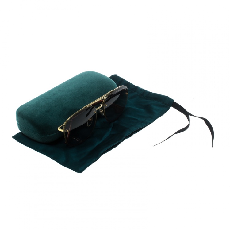 gucci green gradient sunglasses