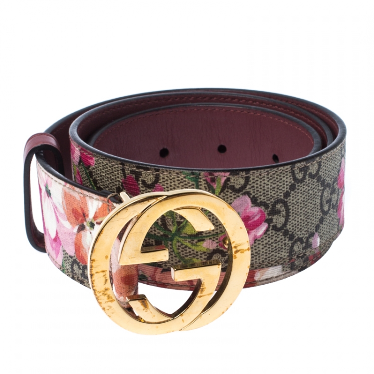 Gucci on sale belt blooms