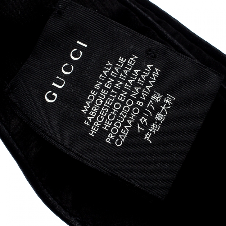 Pre Owned Gucci Multicolor Floral Snake Print Silk Twisted Headband 