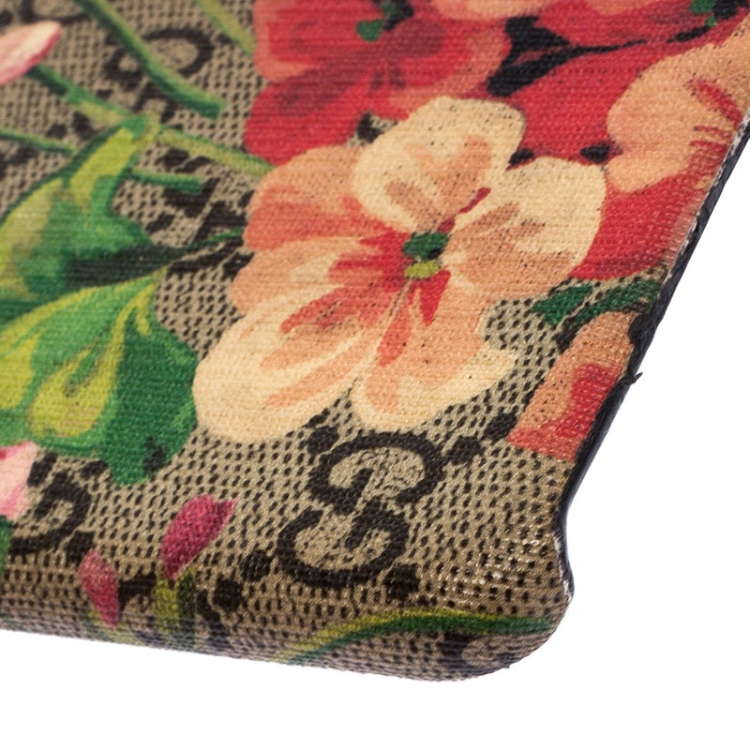 Pre Owned Gucci Pink GG Blooms iPhone 8 Plus Case 
