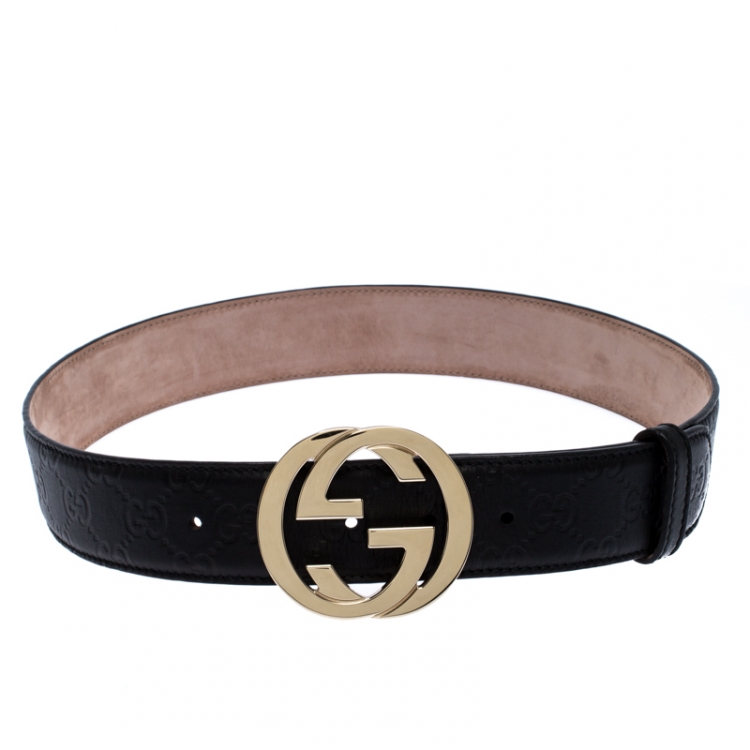 Gucci interlocking belt hotsell