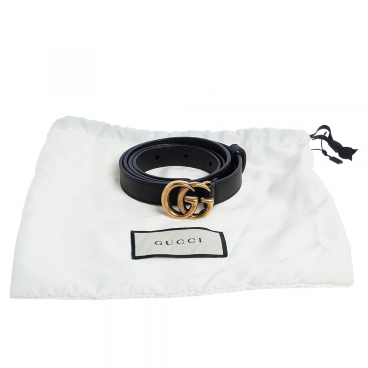 gucci narrow belt